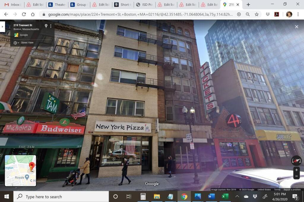 Downtown Studio Apt, Perfect For Medical Workers 波士顿 外观 照片